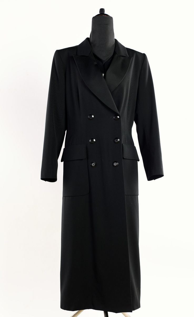 Yves Saint Laurent - Cappotto Nero