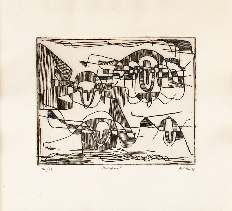 Mirko Basaldella - Maschere