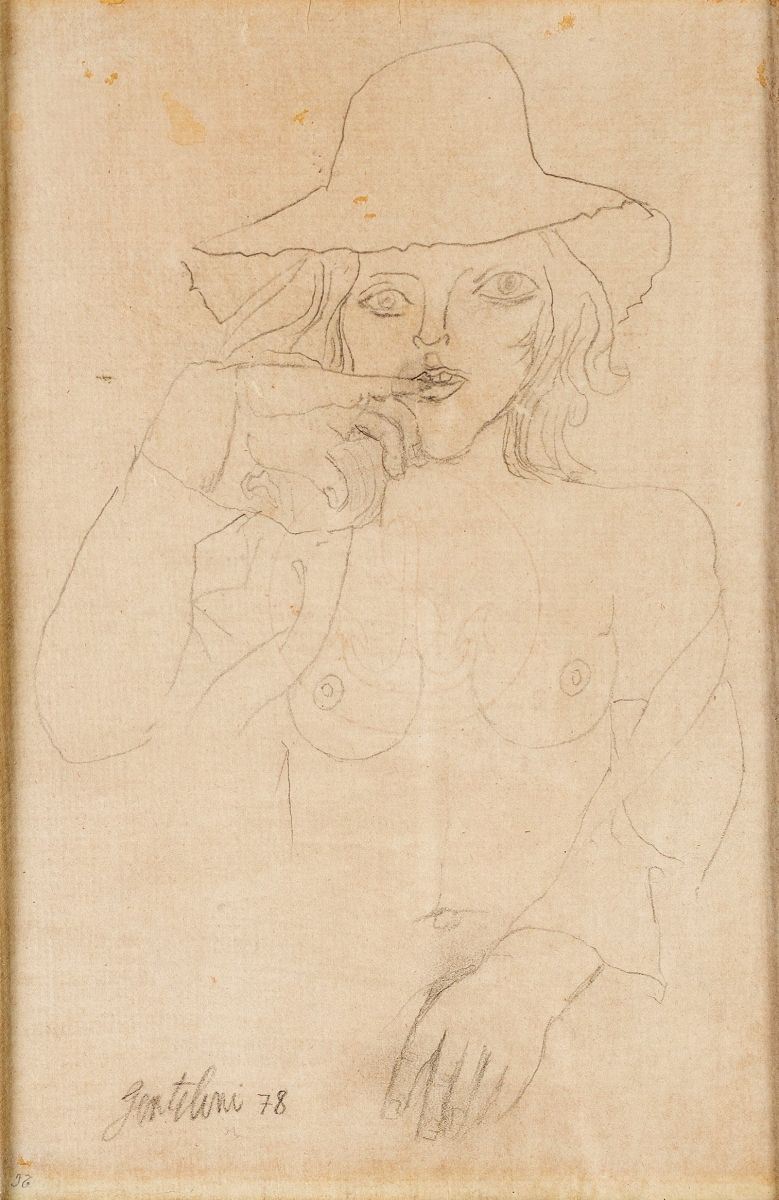 Franco Gentilini - Nudo di Donna