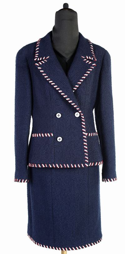 Chanel - Tailleur Blu