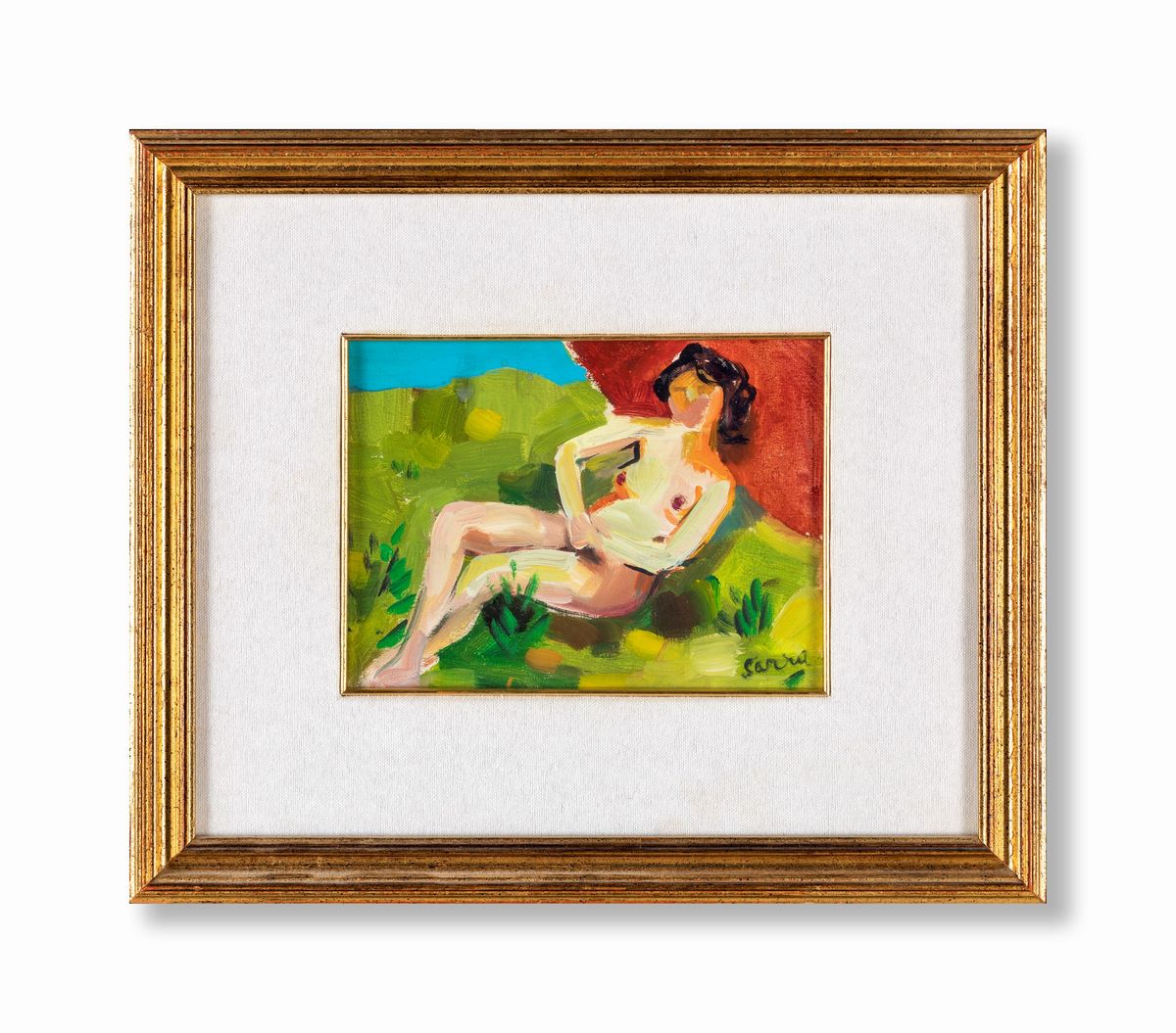 Manlio Sarra - Nudo di Donna Sdraiato