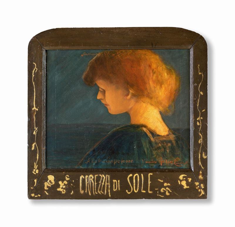 Felice Casorati - Carezze di Sole (ritratto di Ragazza)