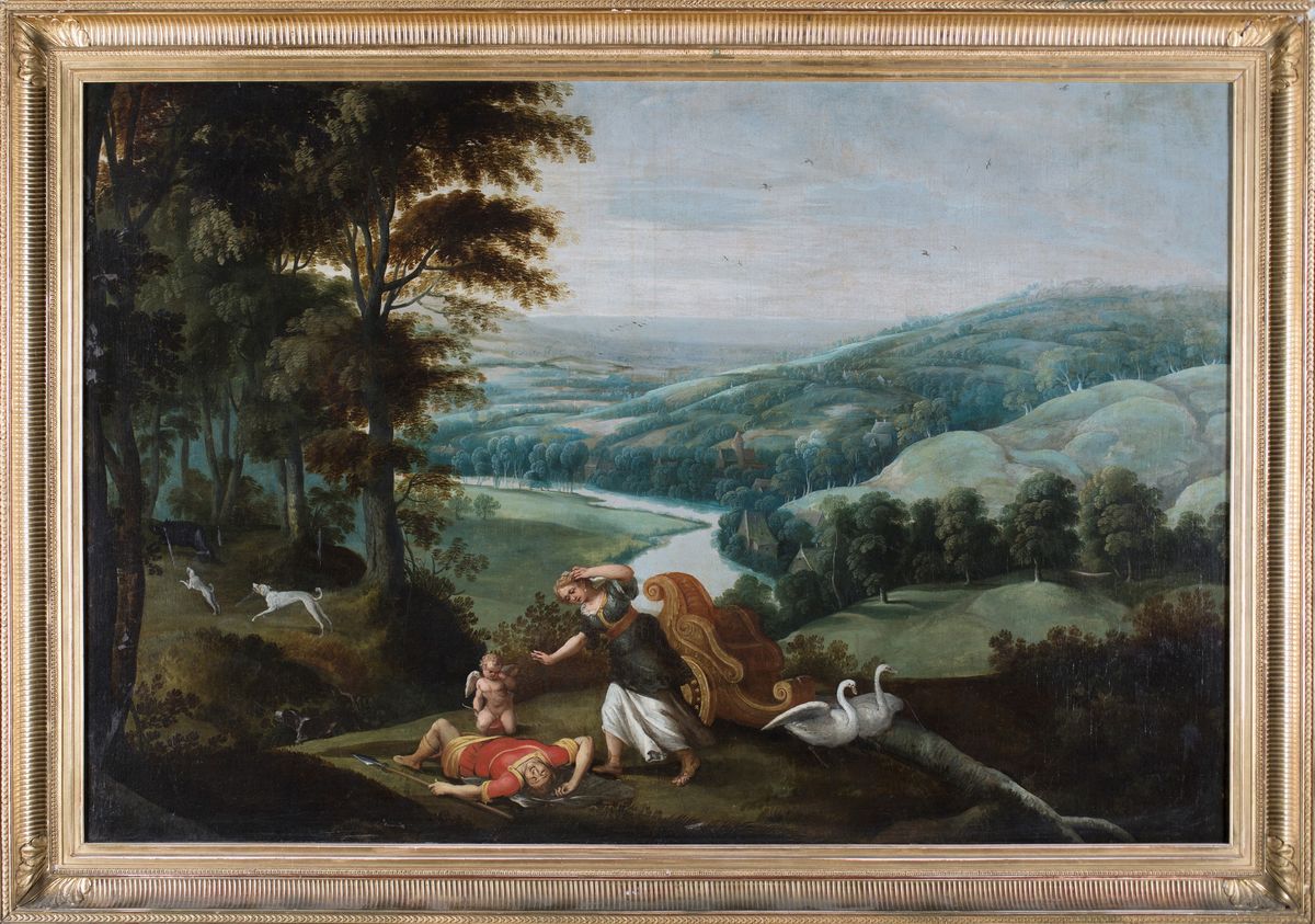 Lucas Van Uden - Venere Piange la Morte di Adone