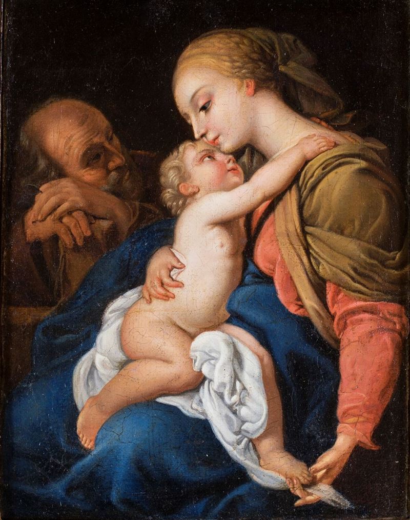 Pompeo Batoni (cerchia) - Sacra Famiglia