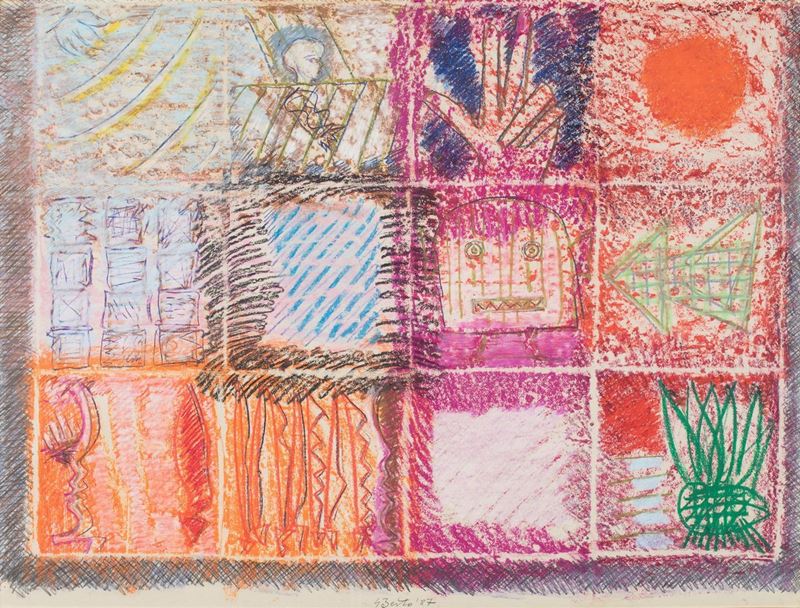 Gianpaolo Berto - Senza Titolo Composizione