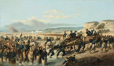 Lo Sbarco del Generale di Saint Arnaud in Crimea nel 1854