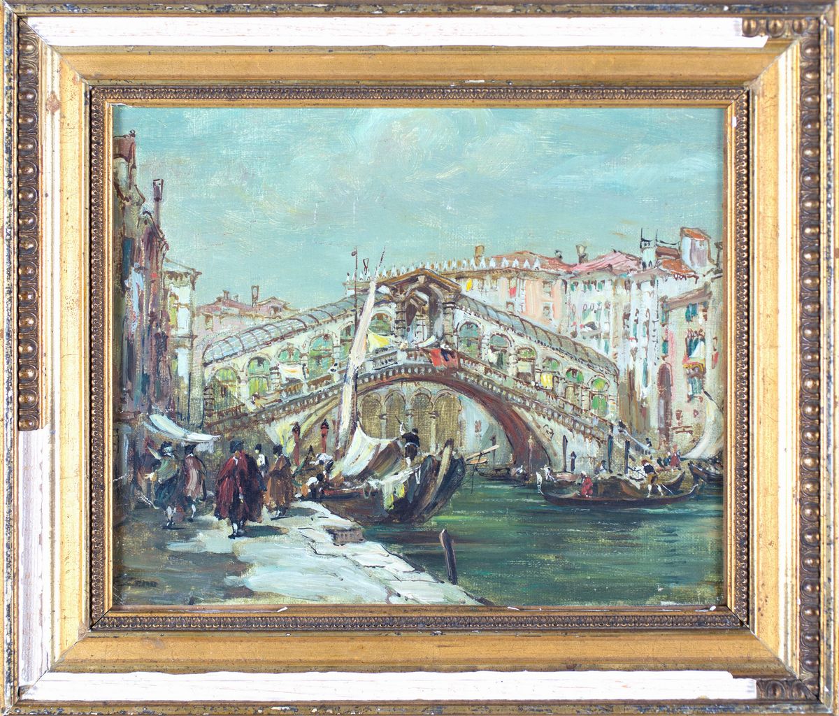 Eugenio Bonivento (detto Zeno) - Veduta di Venezia