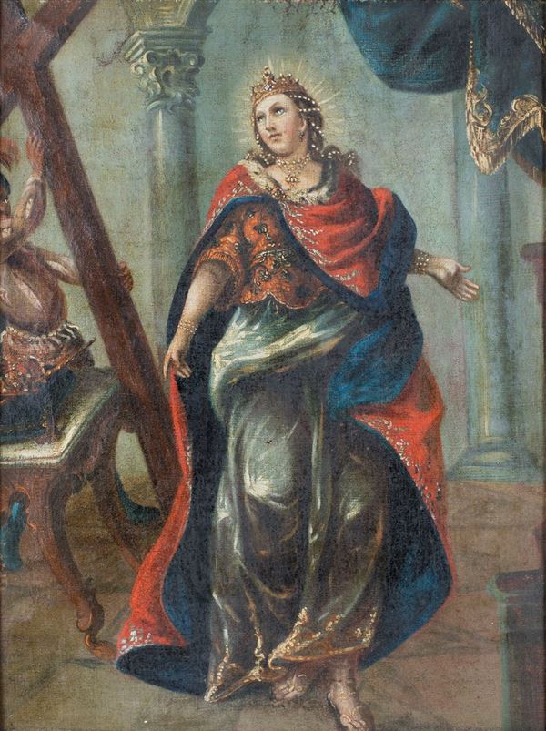 Pittore del XVII secolo - Sant&#39;Elena Imperatrice