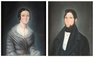 A) Ritratto di Gentiluomo B) Ritratto di Gentildonna