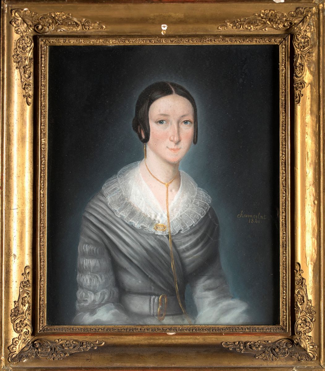 Jules-marc Chamerlat - A) Ritratto di Gentiluomo B) Ritratto di Gentildonna
