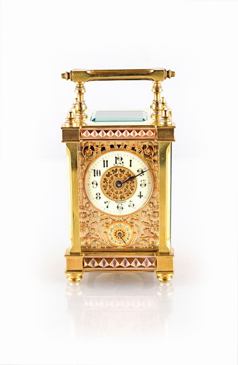 Orologio Cappuccina in Bronzo e Cristallo