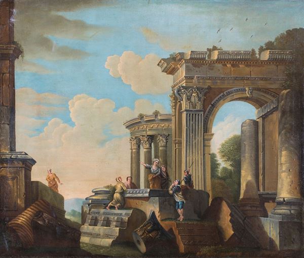 Pittore del XIX secolo - Architettura romana