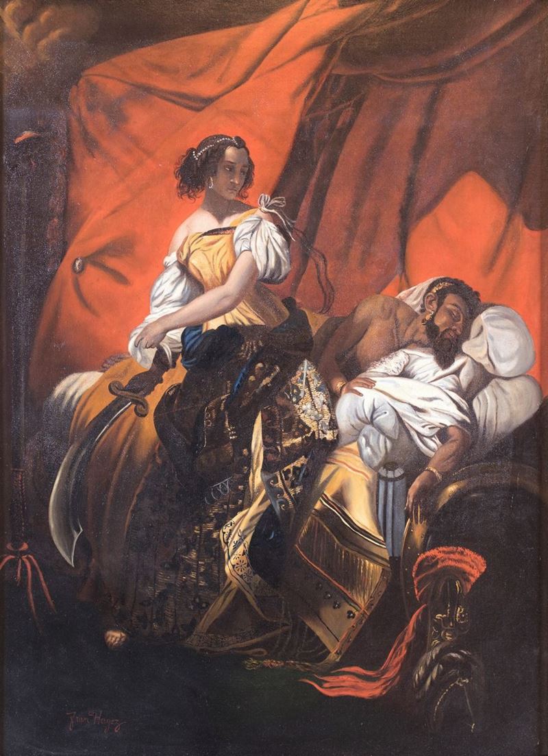 Pittore del XIX Secolo - Giuditta e Oloferne