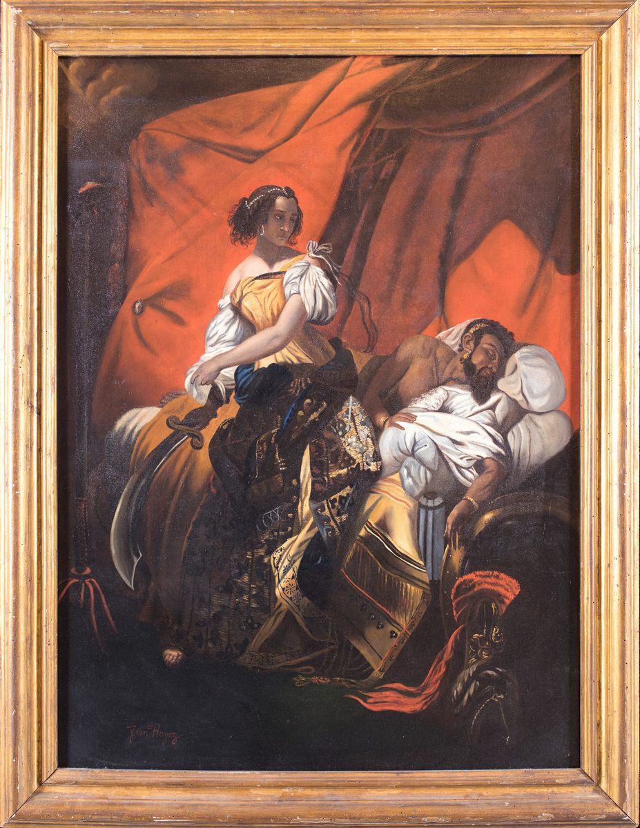 Pittore del XIX Secolo - Giuditta e Oloferne
