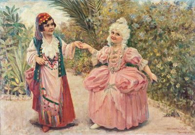 Bambine in Costume Carnevalesco