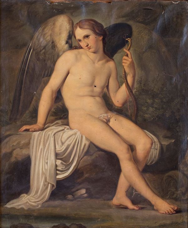 Pittore Neoclassico - Cupido