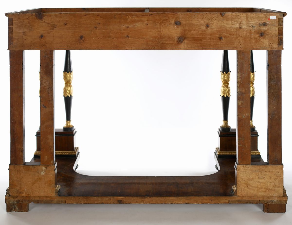 Console in Mogano, Prima Metà del XIX Secolo