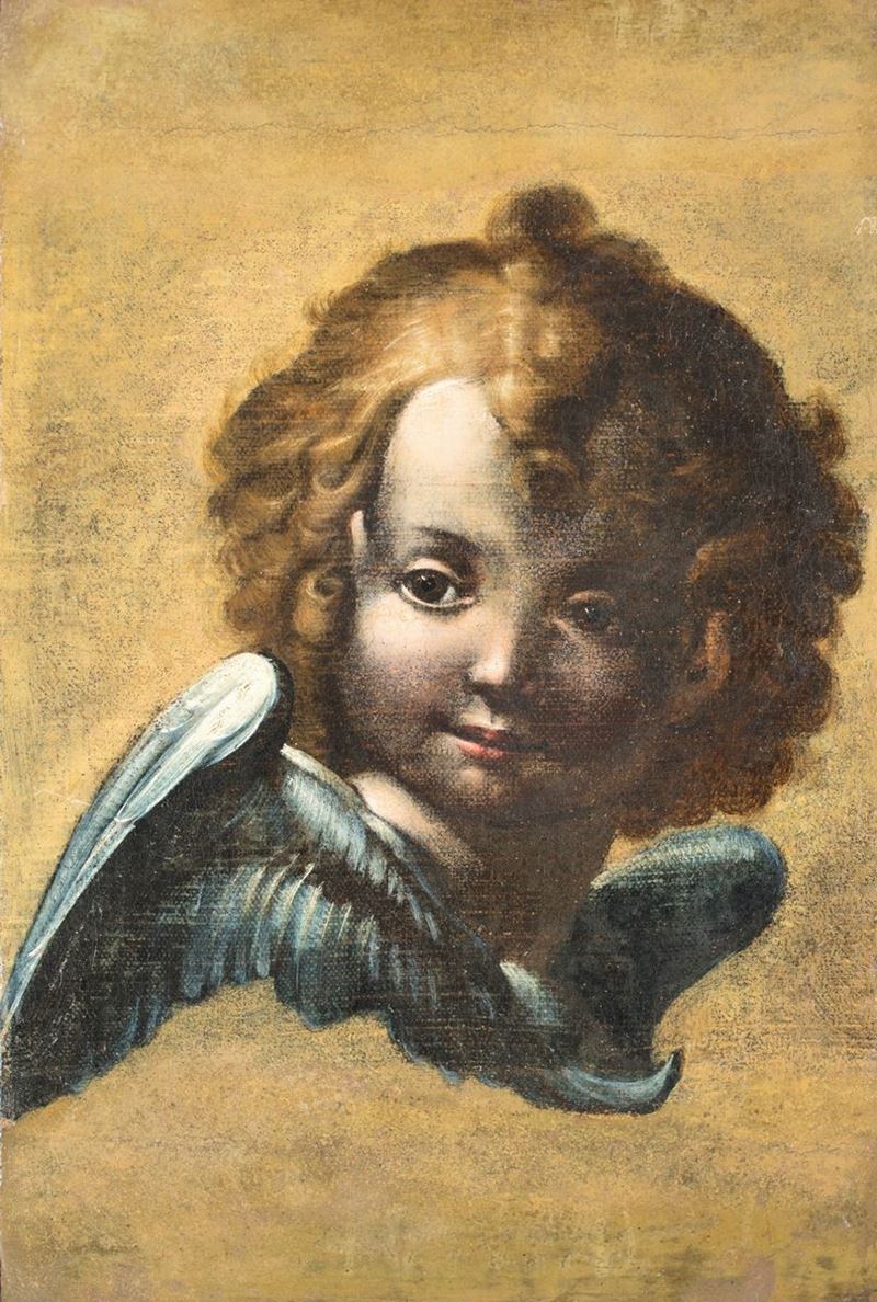 Giovanni Antonio Galli Detto lo Spadarino - Volto di Cherubino