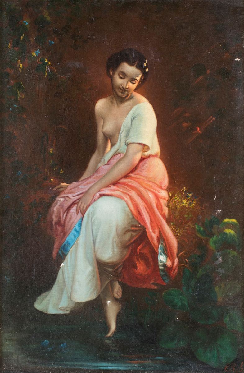 Scuola Francese del XIX Secolo - Figura Femminile