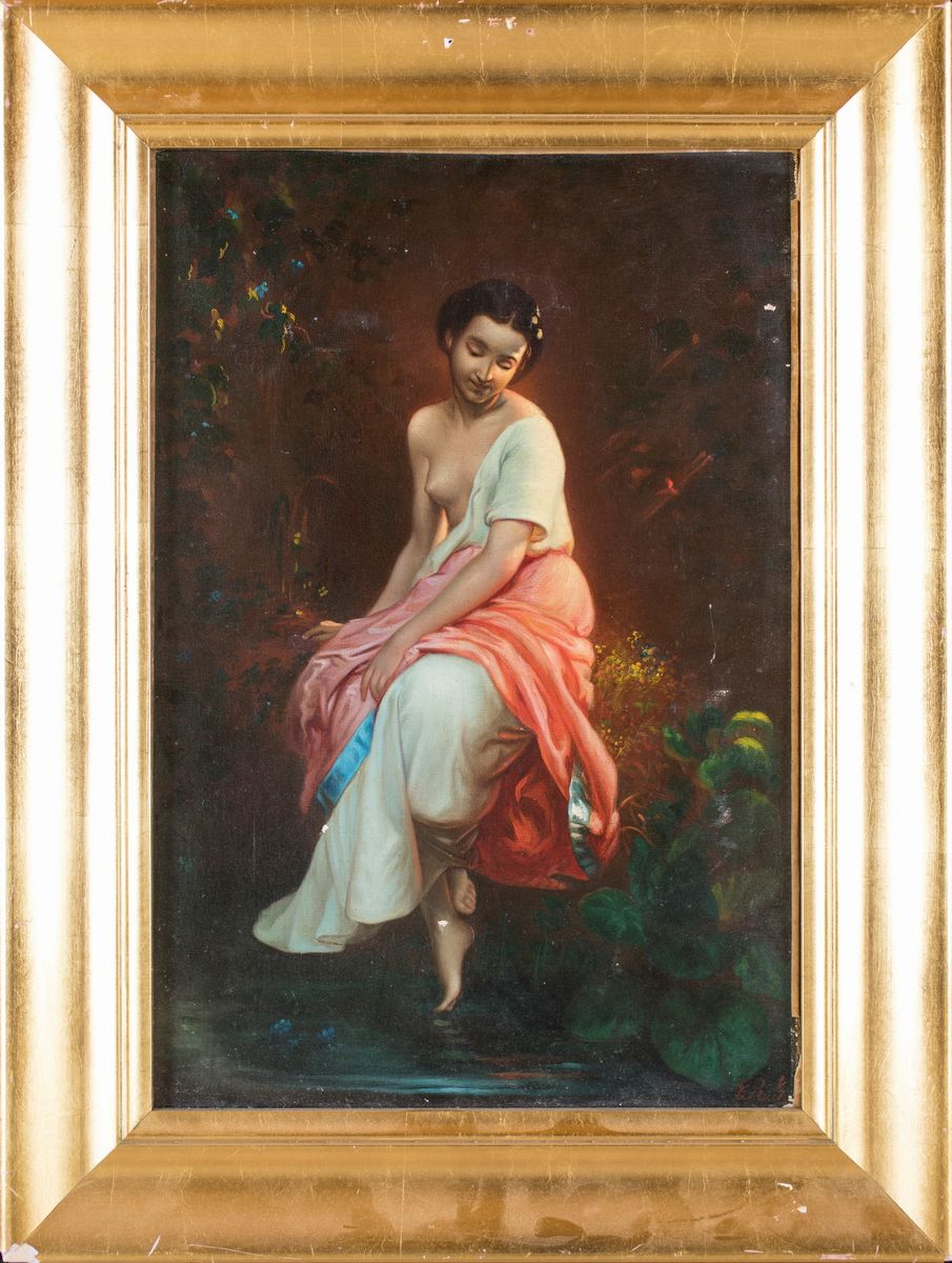 Scuola Francese del XIX Secolo - Figura Femminile
