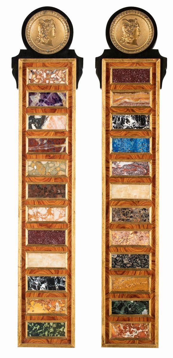 Campionatura di Marmi Vari e Pietre Dure