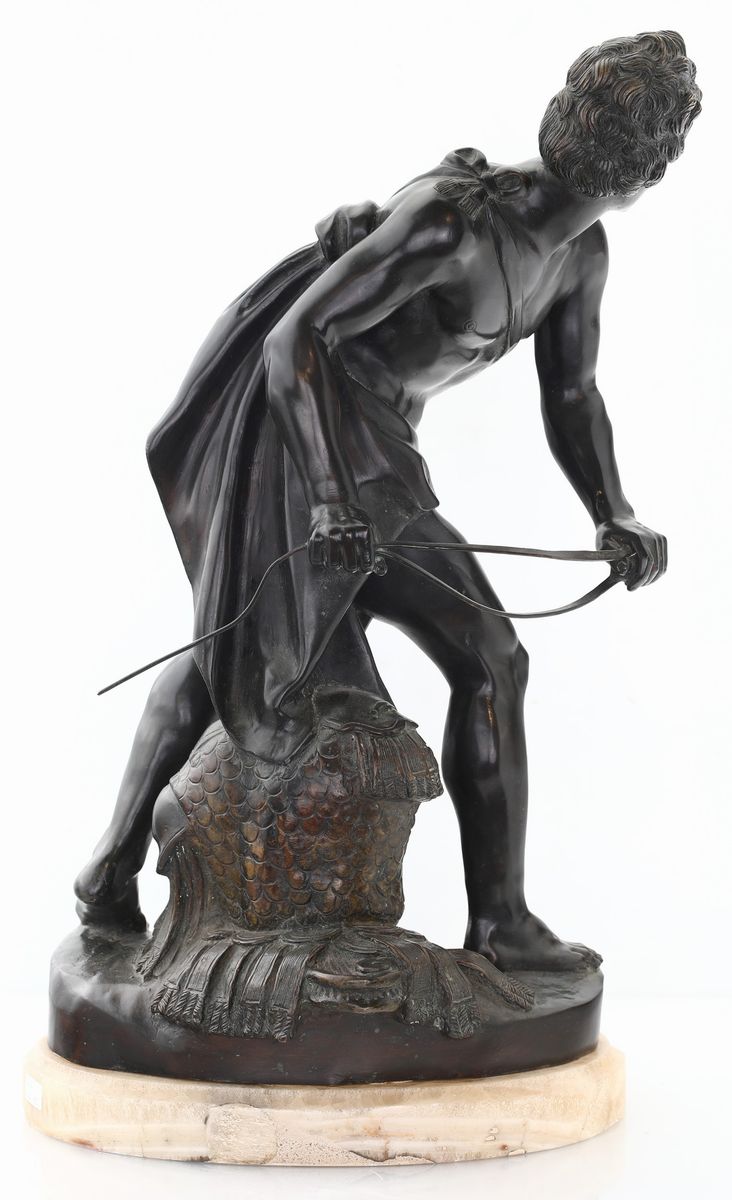 Scultura in Bronzo Brunito, XIX Secolo