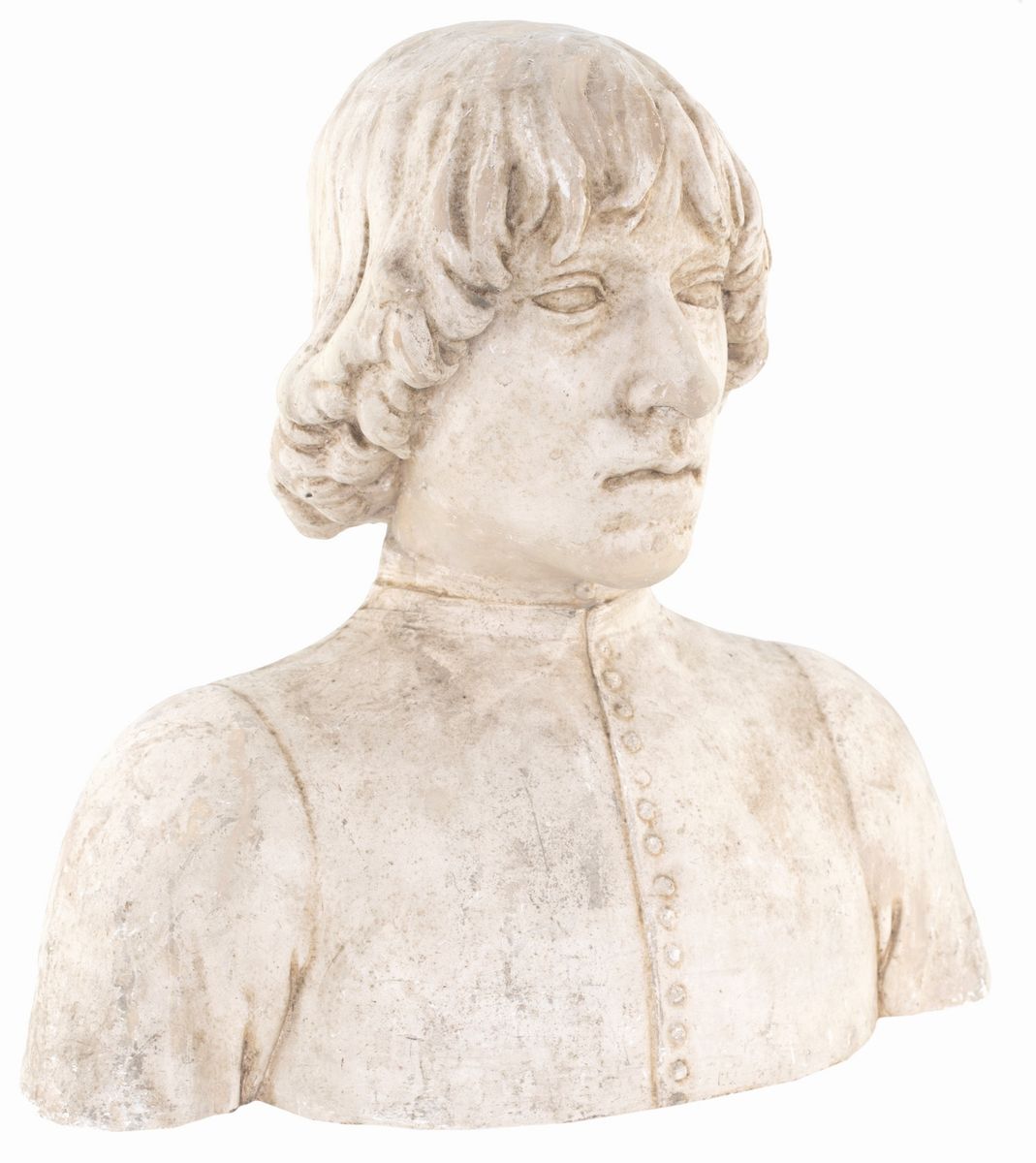 Coppia di Busti in Gesso, XIX Secolo