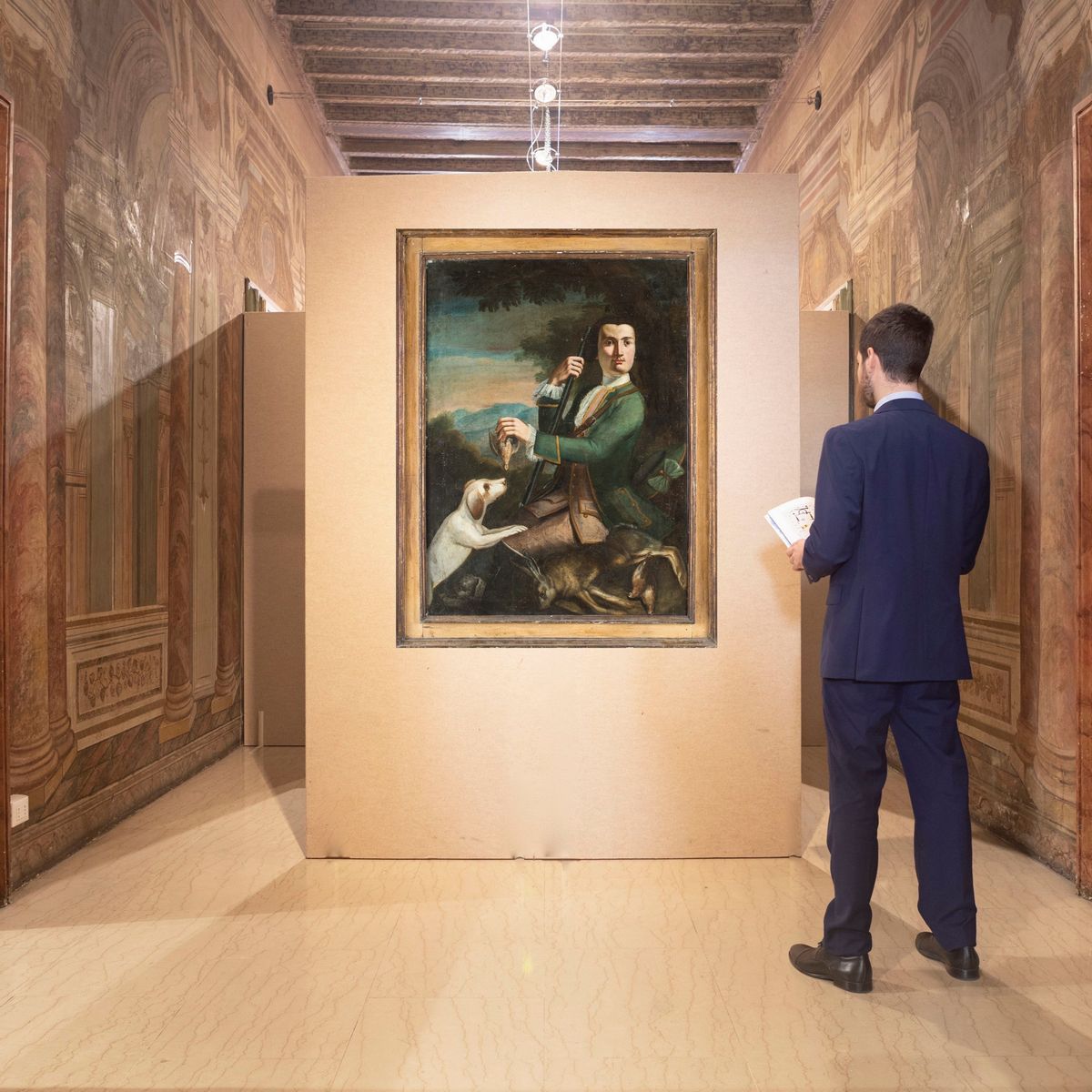 Pittore del XVIII Secolo - Cacciatore