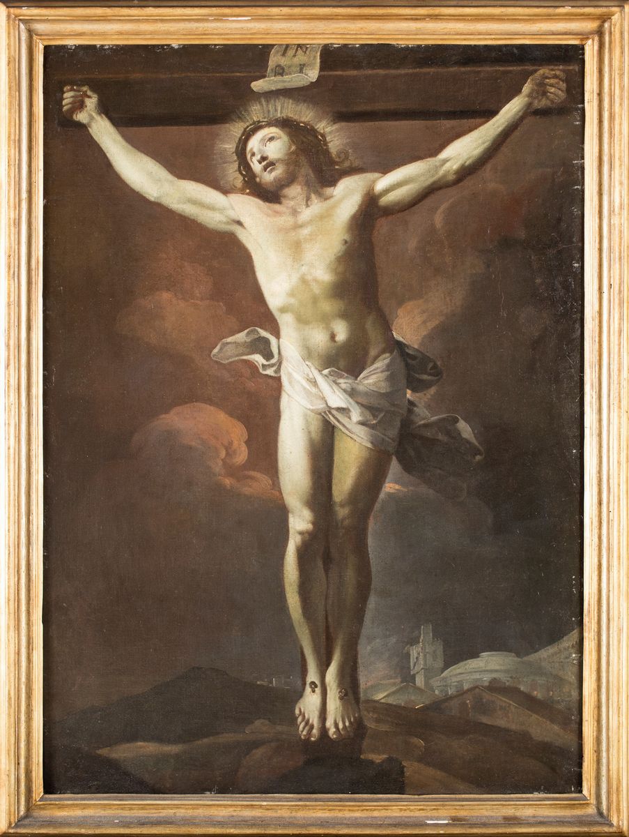 Scuola Bolognese del XVII Secolo - Cristo Crocifisso