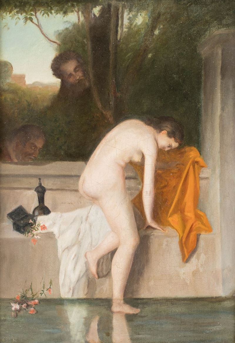 Pittore del XIX Secolo - Susanna e i Vecchioni