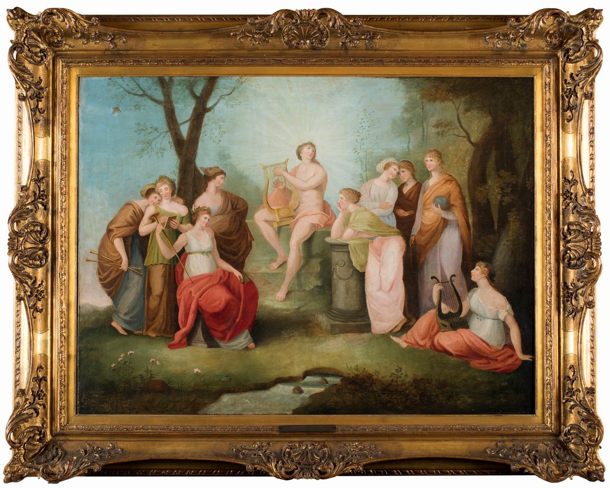 Andrea Appiani il Giovane - Apollo e le Muse