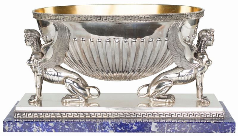 Centrotavola in Argento Sterling, Milano, Johannes