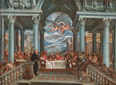 La Cena di San Gregorio Magno