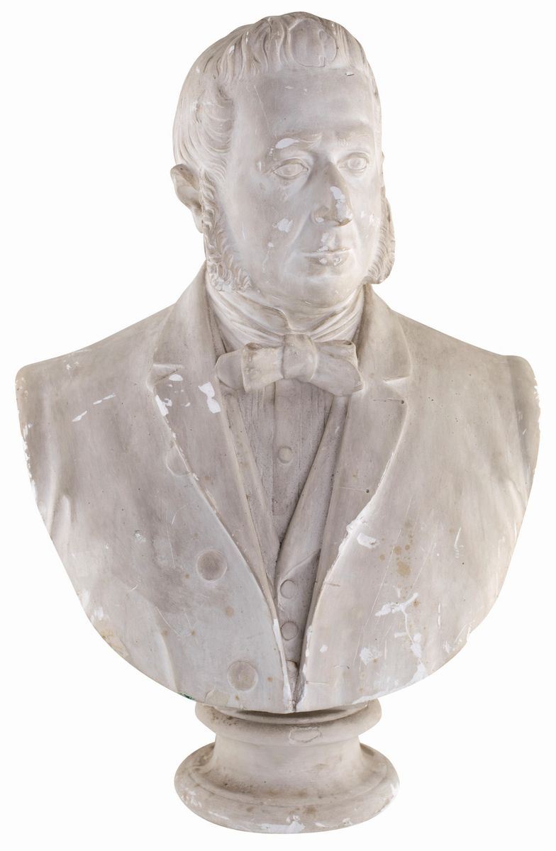 Busto in Gesso, Metà del XIX Secolo