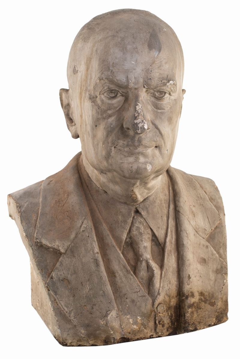 Busto in Gesso, XX Secolo