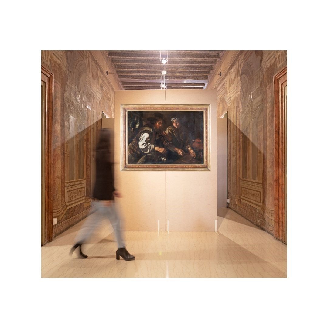 Pittore Caravaggesco del XVII Secolo - Il Ritorno del Cacciatore