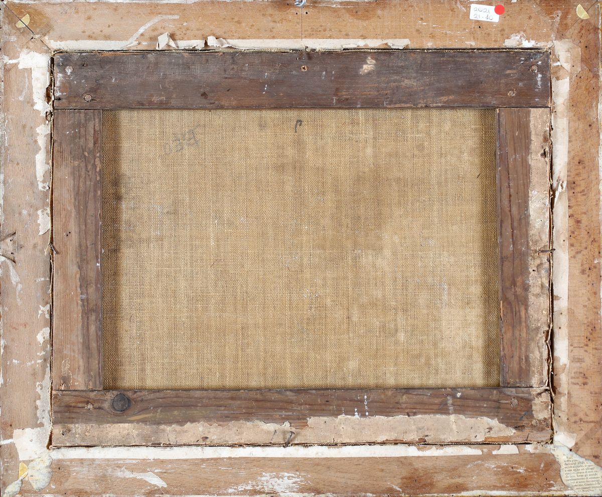 Scuola Romana del XVIII Secolo - A) Paesaggio Fluviale con Cascatella e Figure B) Paesaggio Fluvi...