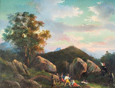 Paesaggio con Scontro Militare