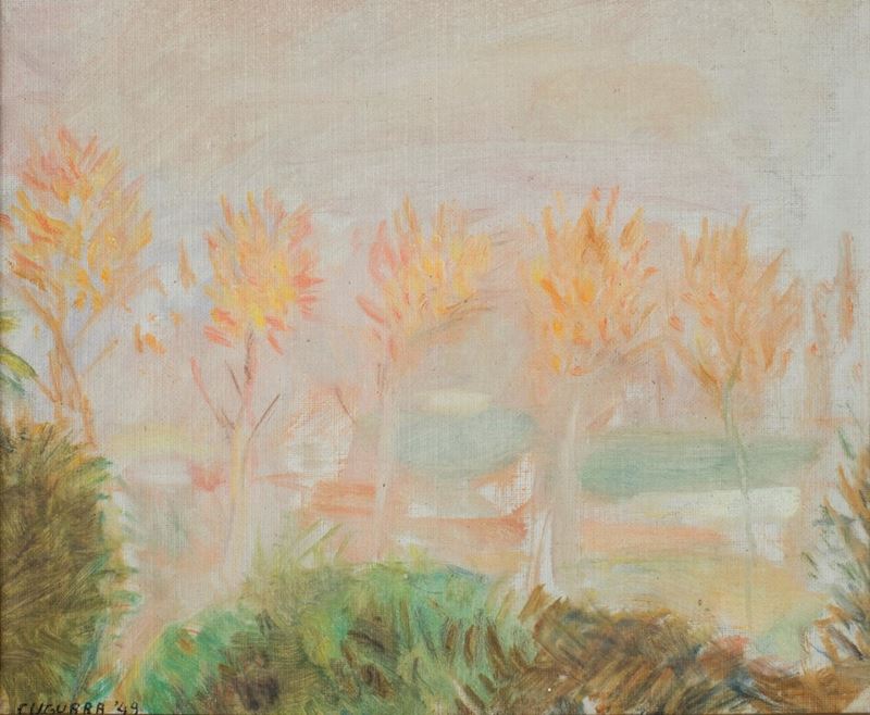 Nazareno Cugurra - Paesaggio, 1949