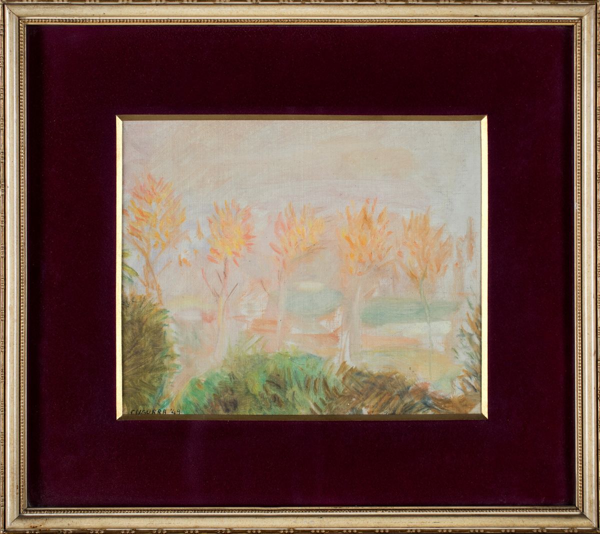 Nazareno Cugurra - Paesaggio, 1949