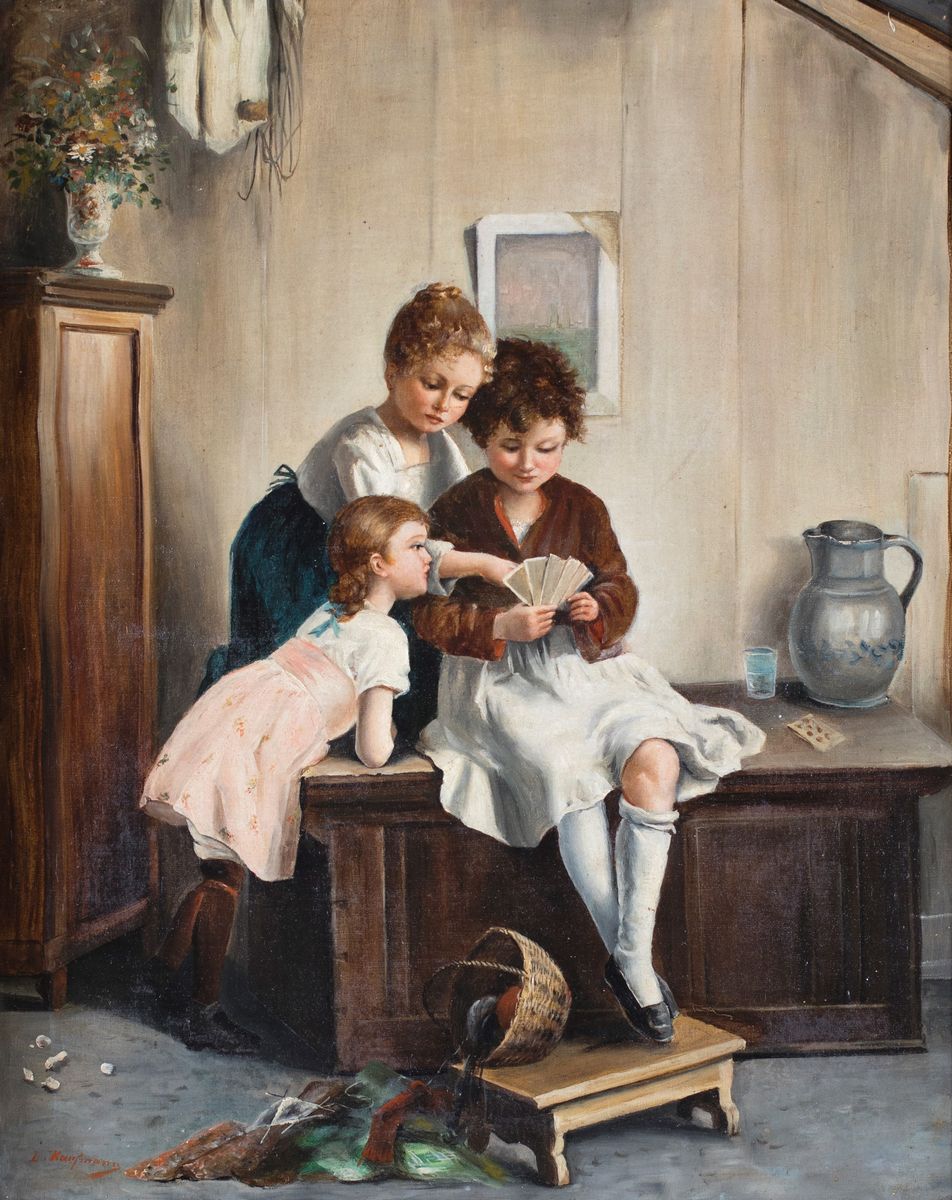 Leon Kauffmann - A) L'intreccio della Paglia B) Giochi di Carte