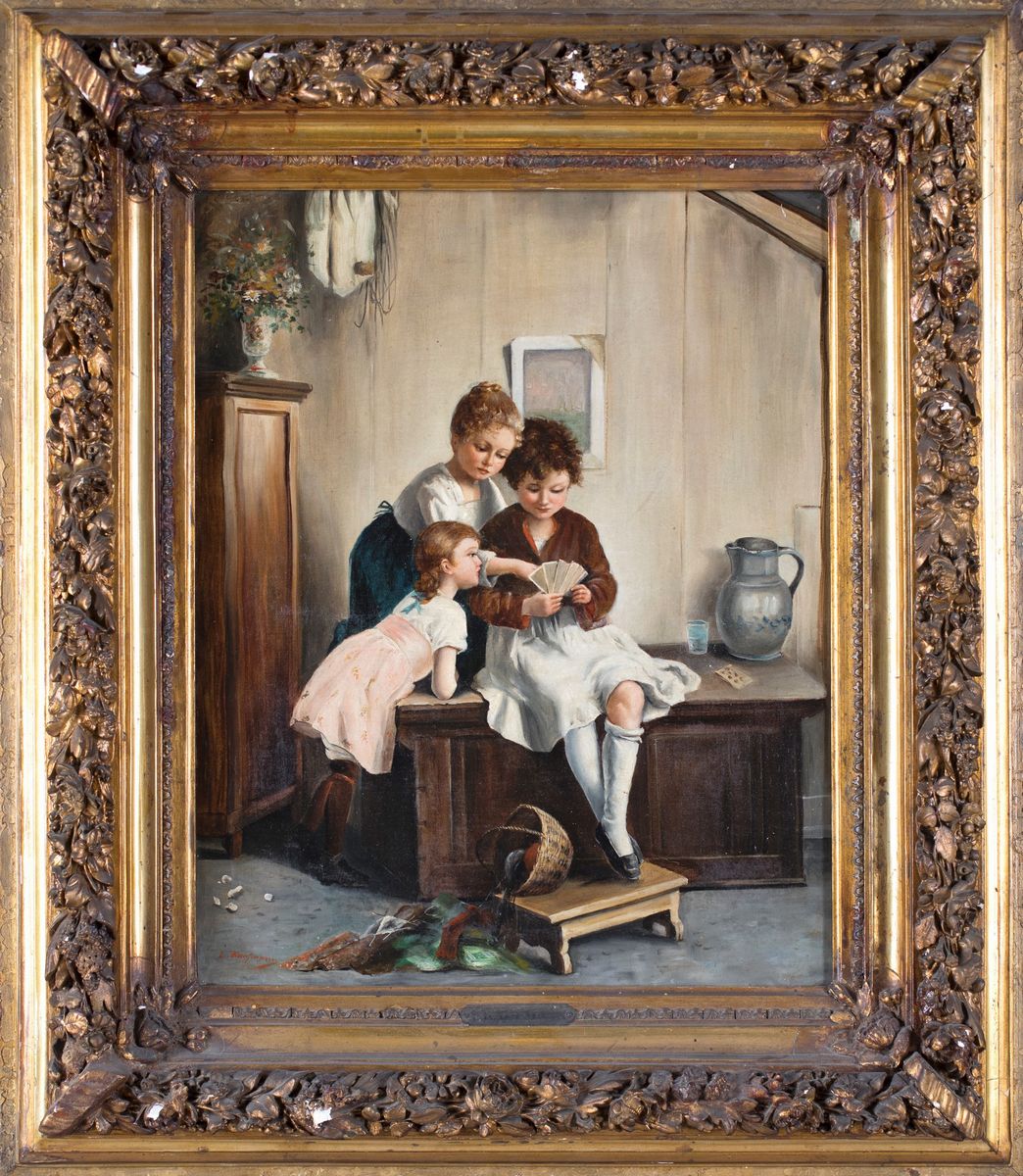 Leon Kauffmann - A) L'intreccio della Paglia B) Giochi di Carte