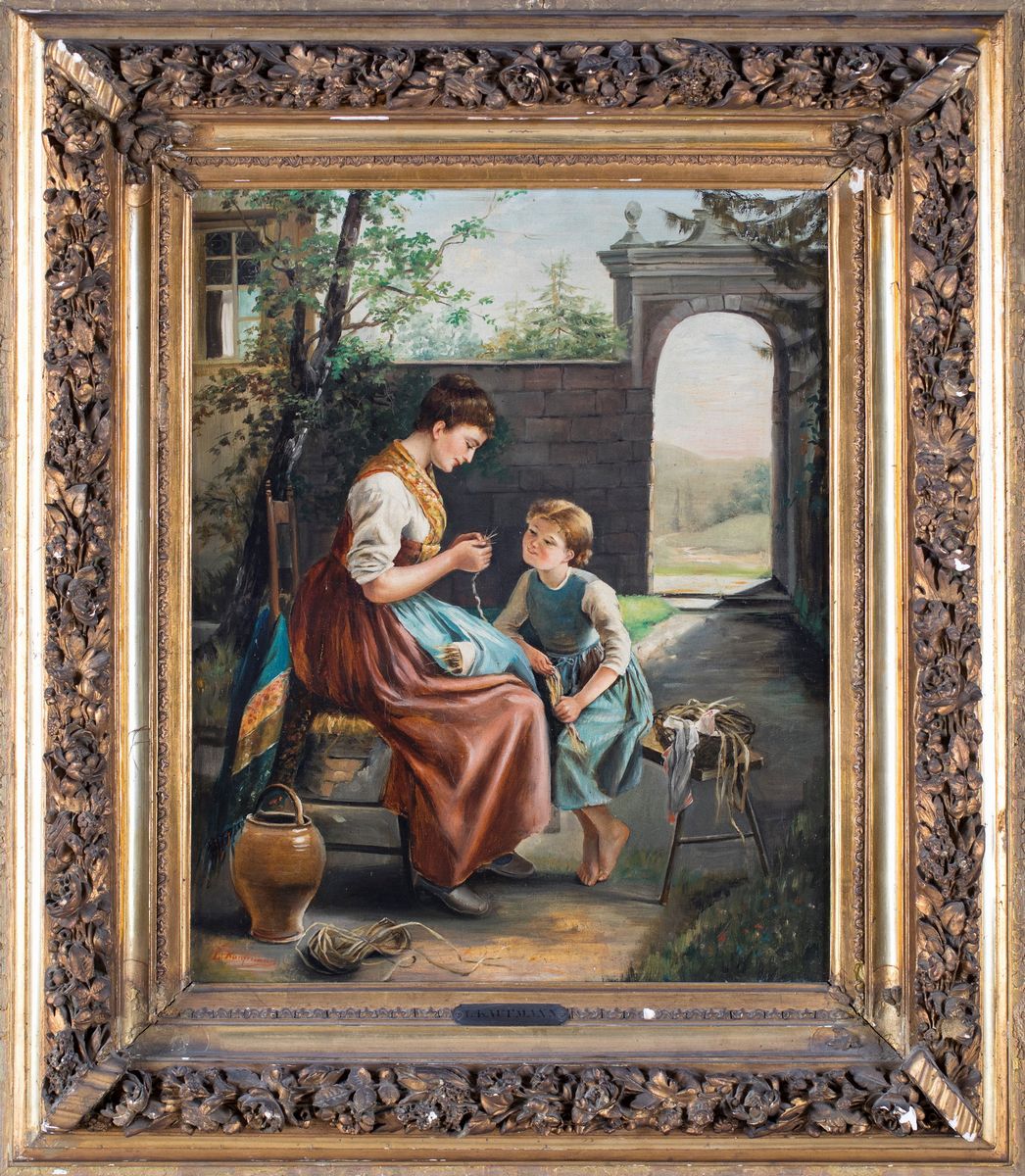 Leon Kauffmann - A) L'intreccio della Paglia B) Giochi di Carte