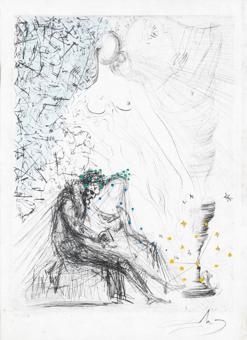 Salvador Dalì - Acquatinta