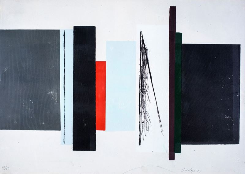 Toti Scialoja - Litografia