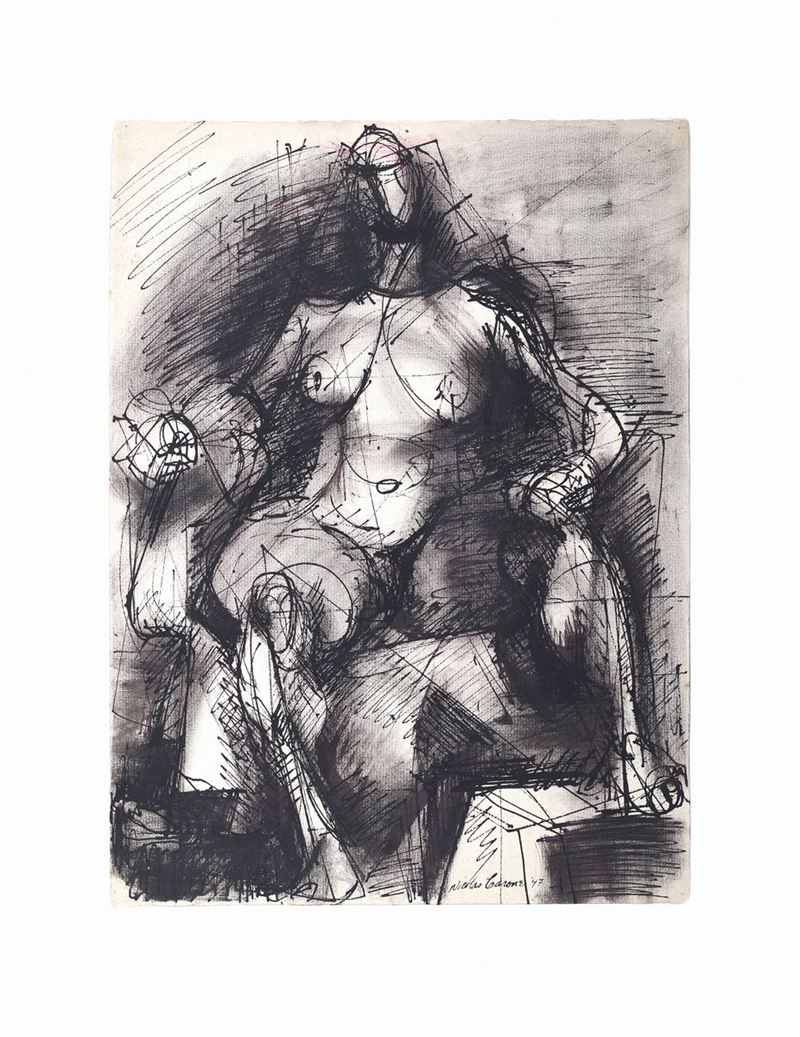 Nicolas Carone - Nudo di Donna