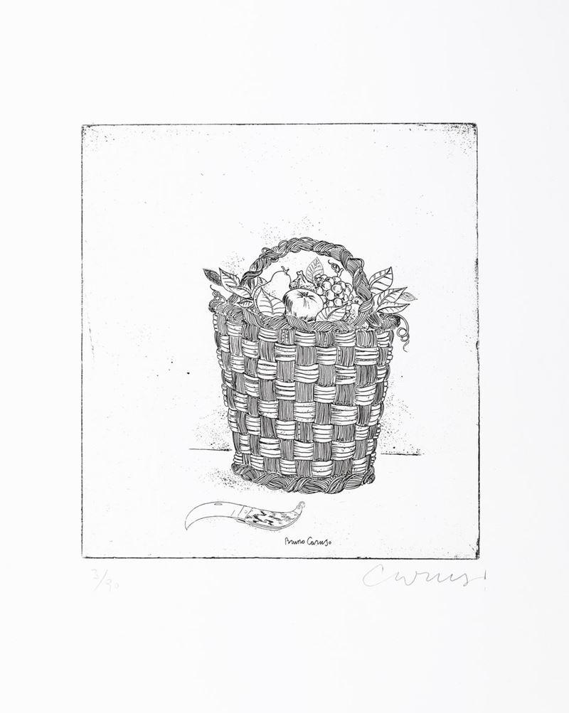 Bruno Caruso - Cesto di Frutta