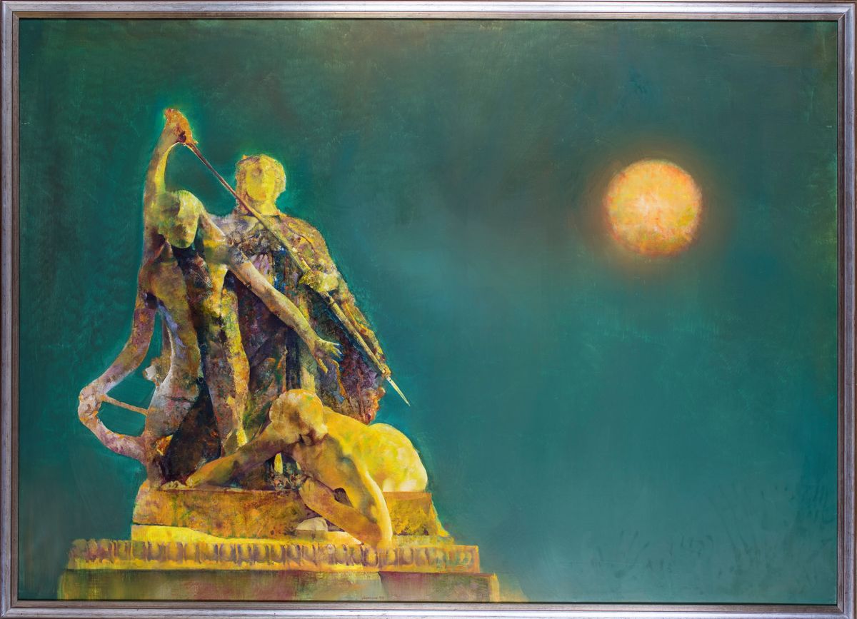 Renzo Vespignani - Altare della Patria (tramonto del Fascismo)