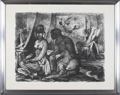 Nudo di Donna con Interno