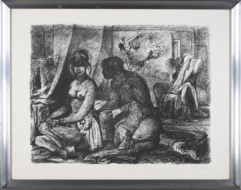 Nudo di Donna con Interno